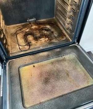 after oven cleaning oven cleaning